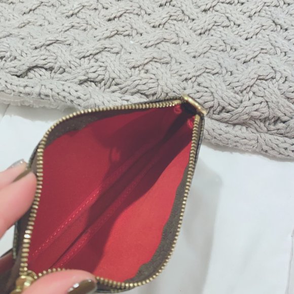 MINI POCHETTE ACCESSOIRES - Damier Ebene - Picture 9 of 11